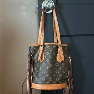 Louis Vuitton Brown Monogram Shoulder Bag